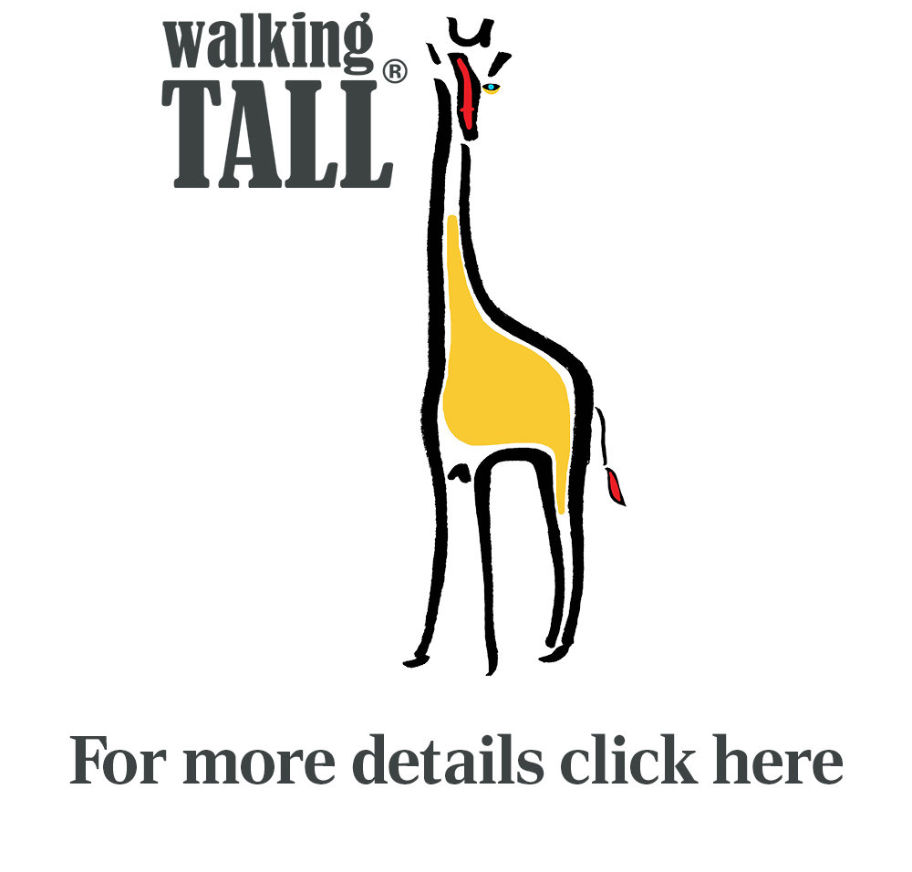 Logo of the girafe the walking tall logo